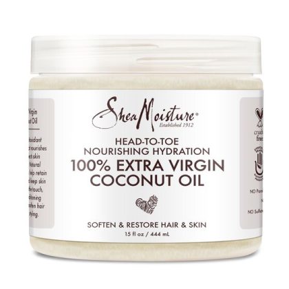 100 EXTRA VIRGIN COCONUT OIL 15 OZ HEAD TO TOE NOURISHING HYDRATION