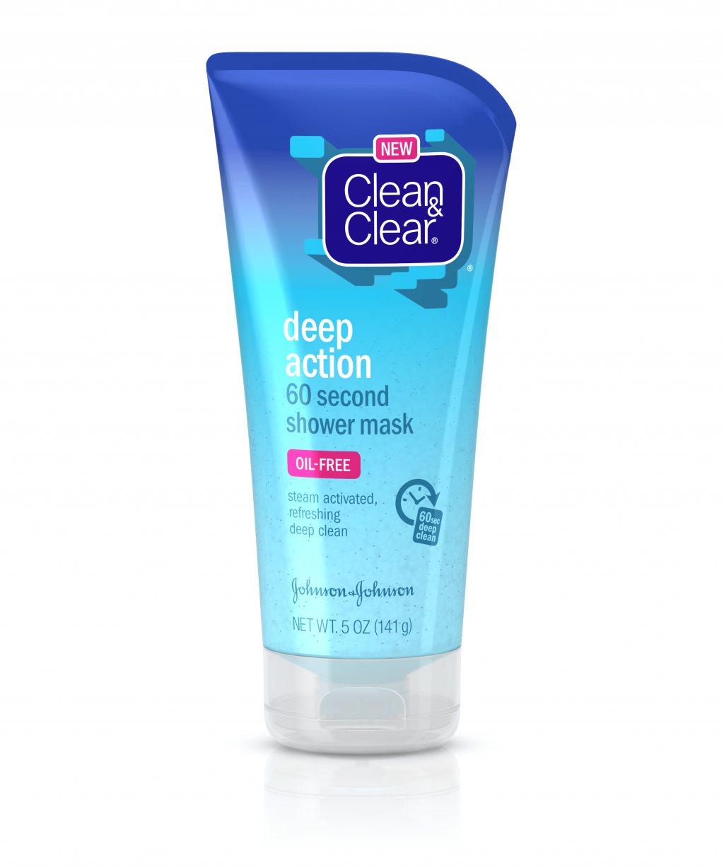 Clean Clear Deep Action 60 Second Shower Mask Perfect Trust Beauty Wellness